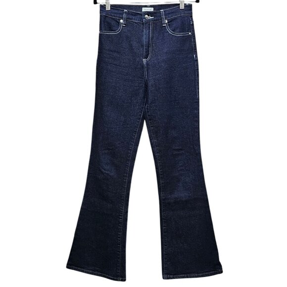 Court &‎ Rowe Womens Flare Dark Wash Denim Jeans Size 2 - Picture 1 of 9